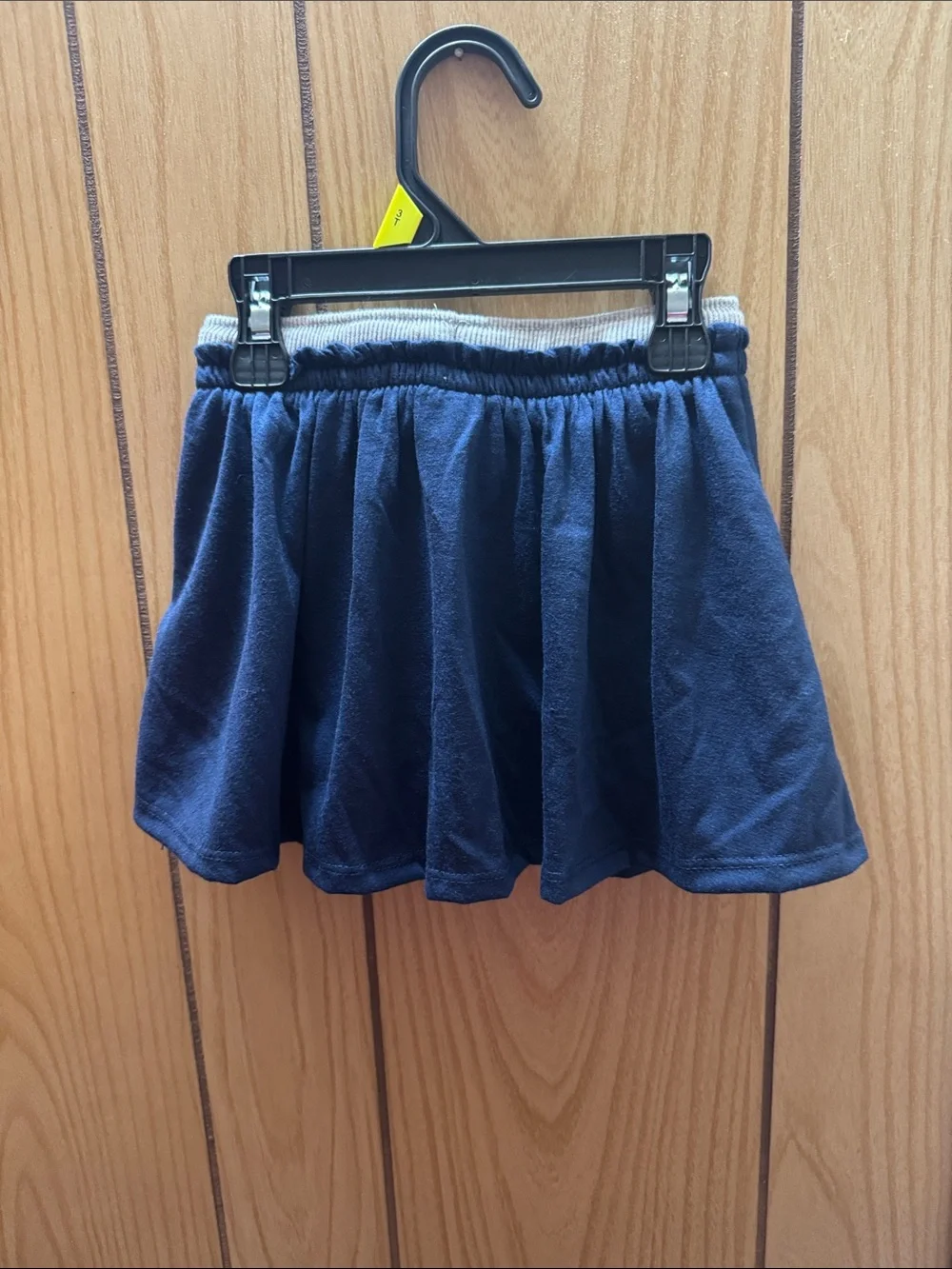 wonder nation Navy Blue Skort with Red Drawstring and Cupcake Patch